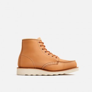 Red Wing 6-Inch Classic Short Boot in Tan Boundary Leather | UQ2860415