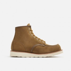 Red Wing 6-inch Boot in Olive Mohave Leather | OZ9510682