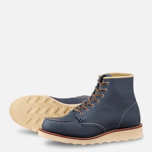 Red Wing 6-inch Classic Short Boot in Indigo Legacy Leather | GL1903862