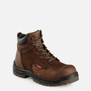 Red Wing 6-inch Safety Toe Boot Brune | IP5813940