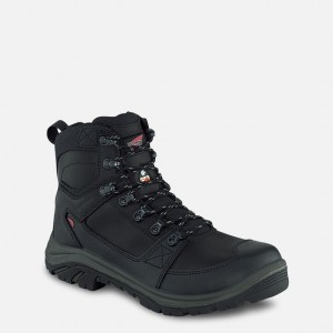 Red Wing 6-inch Side-Zip, Waterproof, CSA Safety Toe Boot Black-Beluga | KY3968102