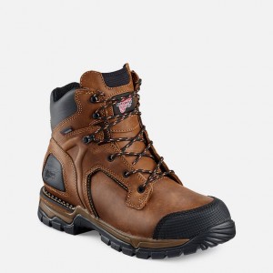 Red Wing 6-inch Waterproof Safety Toe Boot Rød | MY1790623