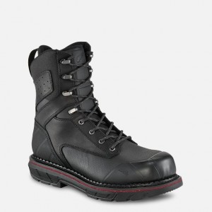 Red Wing 8-inch Waterproof Safety Toe Boot Sort | IE8972530