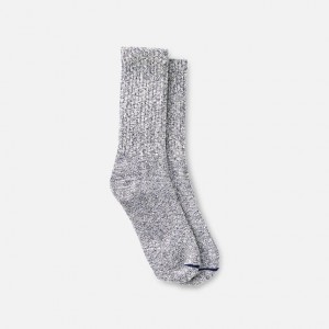 Red Wing Cotton Blend Ragg Crew Socks in Navy/White Cotton Blend | VZ0537289