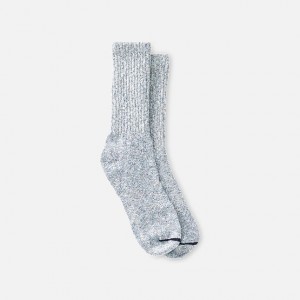 Red Wing Cotton Blend Ragg Crew Socks in Carolina Blue/Navy/White Cotton Blend | IO7012486