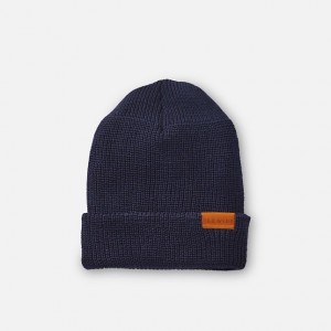 Red Wing Merino Wool Knit Hat in Navy | WY9746380