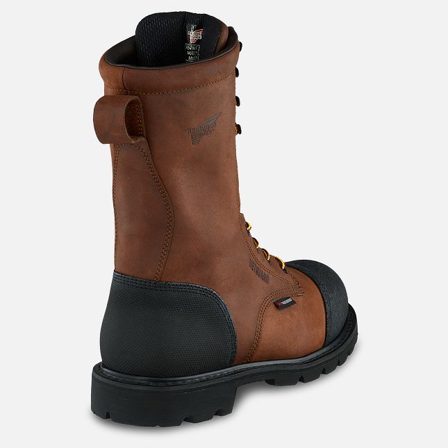 Red Wing 10-inch Waterproof Safety Toe Metguard Boot | ED1547632