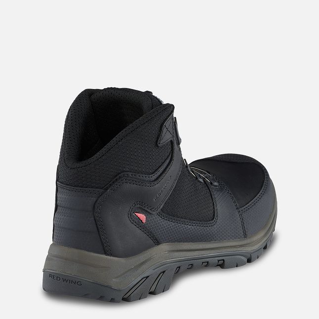 Red Wing 5-inch Waterproof Safety Toe Hiker Boot Black-Gray | TH8634790