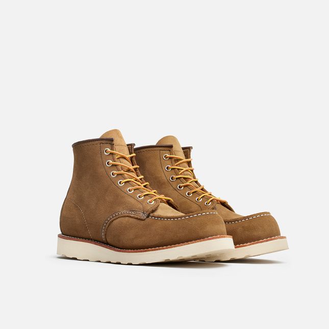 Red Wing 6-inch Boot in Olive Mohave Leather | OZ9510682