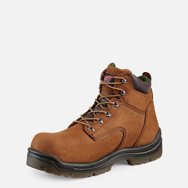 Red Wing 6-inch Insulated, Waterproof Safety Toe Boot Brune | IQ8379045