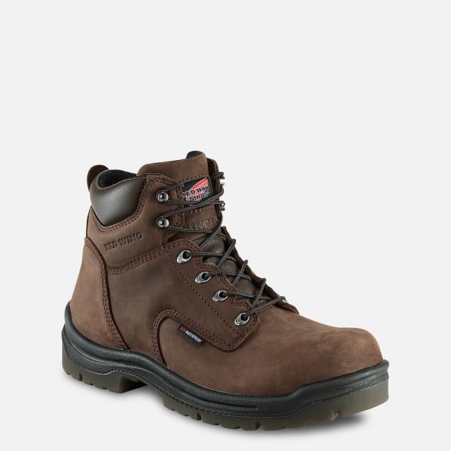 Red Wing 6-inch Safety Toe Boot Brune | BH9465072