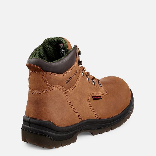 Red Wing 6-inch Safety Toe Boot Brune | ZN0429687