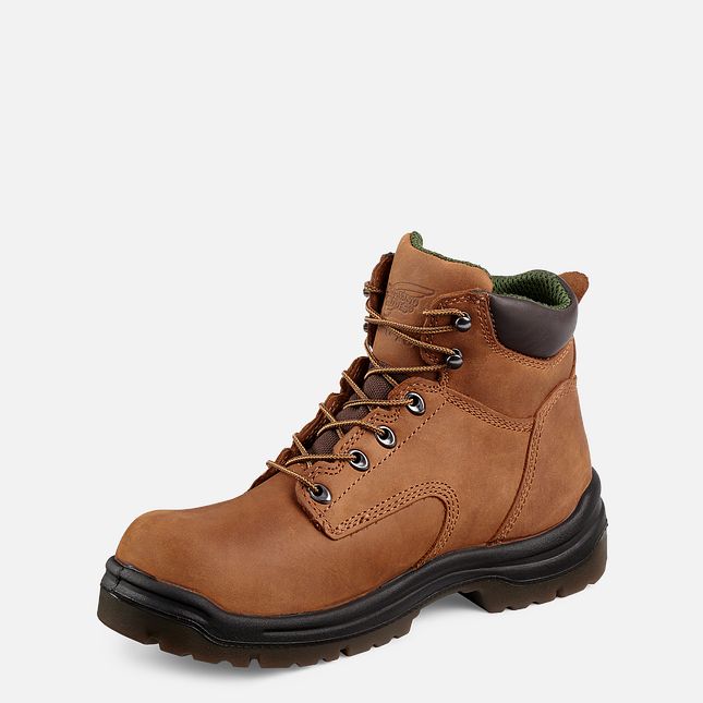 Red Wing 6-inch Safety Toe Boot Brune | ZN0429687