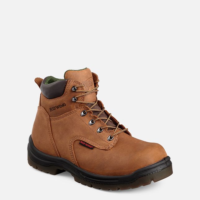 Red Wing 6-inch Safety Toe Boot Brune | ZN0429687