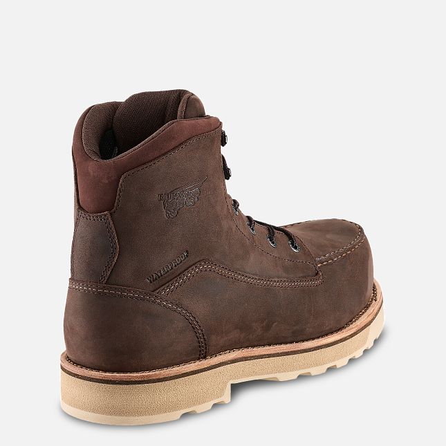 Red Wing 6-inch Safety Toe Boot Tan | RN8527041