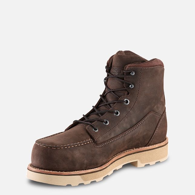 Red Wing 6-inch Safety Toe Boot Tan | RN8527041