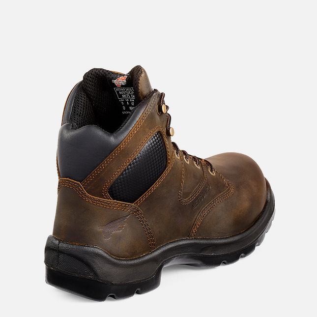 Red Wing 6-inch Safety Toe Metguard Boot Sort | KX3215647