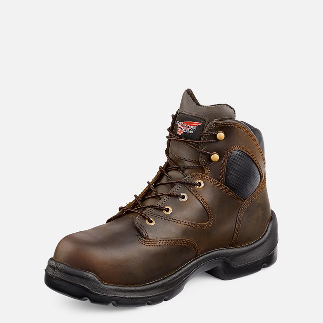 Red Wing 6-inch Safety Toe Metguard Boot Sort | KX3215647