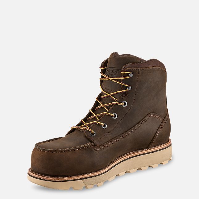 Red Wing 6-inch Vandtætte, Insulated Sikkerheds Tå Boot Tan | SN8510392