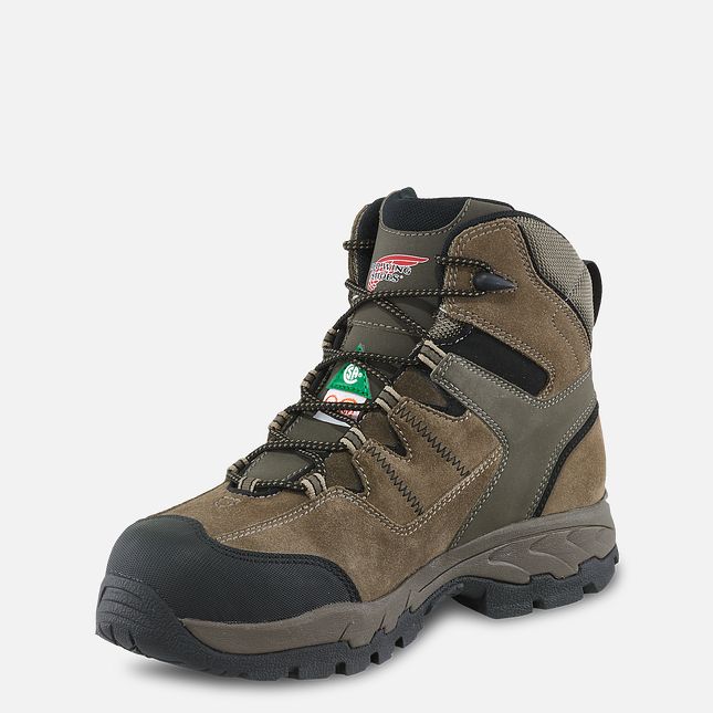 Red Wing 6-inch Waterproof CSA Safety Toe Hiker Boot Gray | VC4258361