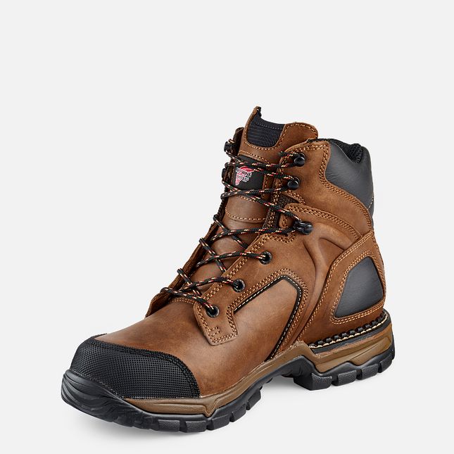 Red Wing 6-inch Waterproof Safety Toe Boot Rød | MY1790623