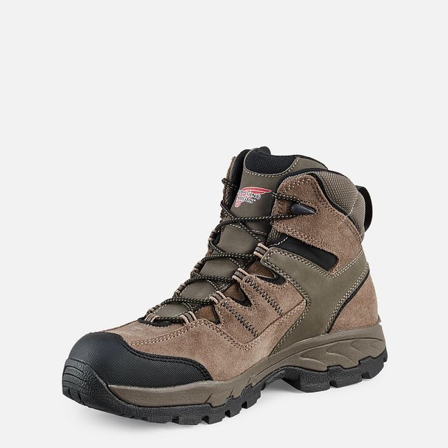 Red Wing 6-inch Waterproof Safety Toe Hiker Boot Gray | LI0615274