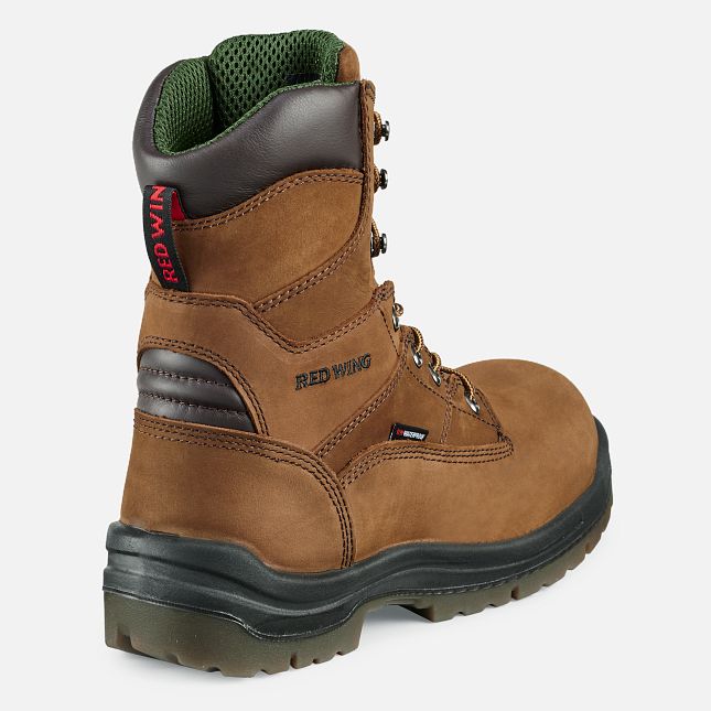 Red Wing 8-inch Waterproof Safety Toe Boot Brune | UY6154729