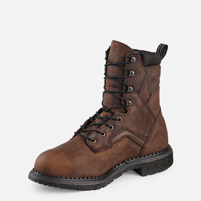 Red Wing 8-inch Waterproof Safety Toe Metguard Boot | JK1549763