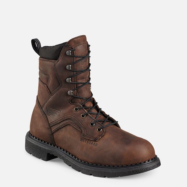 Red Wing 8-inch Waterproof Safety Toe Metguard Boot | JK1549763