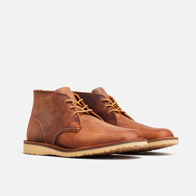 Red Wing Chukka in Copper Rough & Tough Leather | YZ0243568