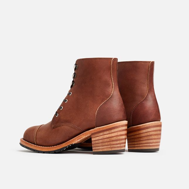 Red Wing Heeled Boot in Amber Harness | BJ2341790