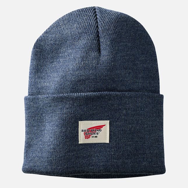 Red Wing Knit Watch Hat in Blue Heather | NJ0853264