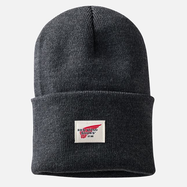 Red Wing Knit Watch Hat in Dark Gray Heather | JT6178420