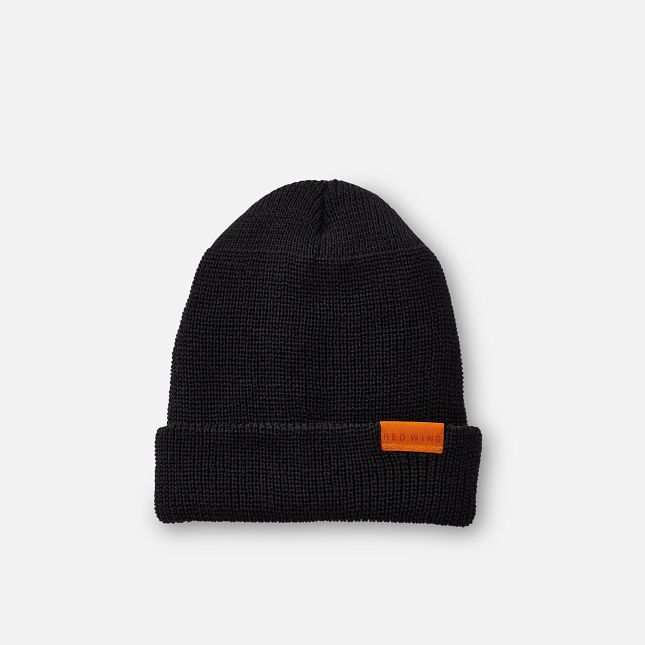 Red Wing Merino Wool Knit Hat in Black | IH0321568