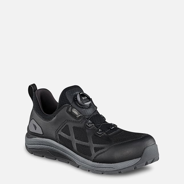 Red Wing Safety Toe Athletic Work Shoe Black-Charcoal | EN7814695