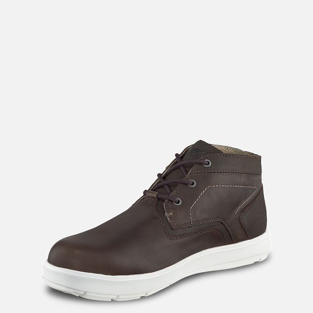 Red Wing Safety Toe Chukka Hvide | ZQ1726538