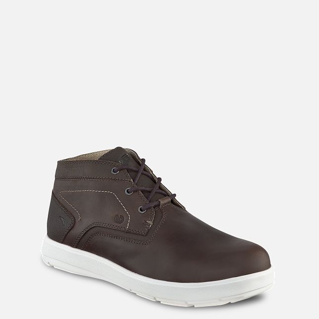 Red Wing Safety Toe Chukka Hvide | ZQ1726538