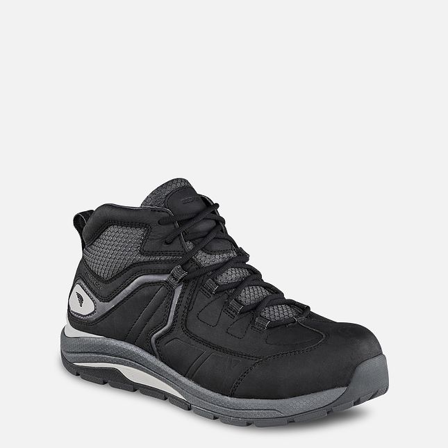 Red Wing Waterproof Safety Toe Athletic Work Shoe Black-Charcoal | MU9582031